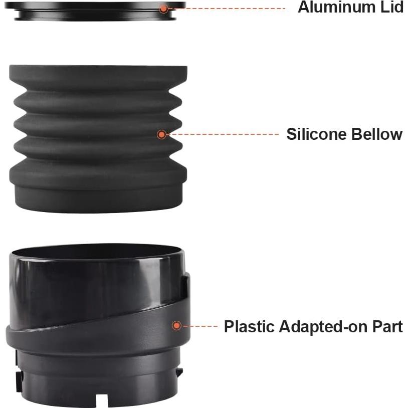 Tolva de Dosis Única CAFEMASY con Campana de Silicona 110g