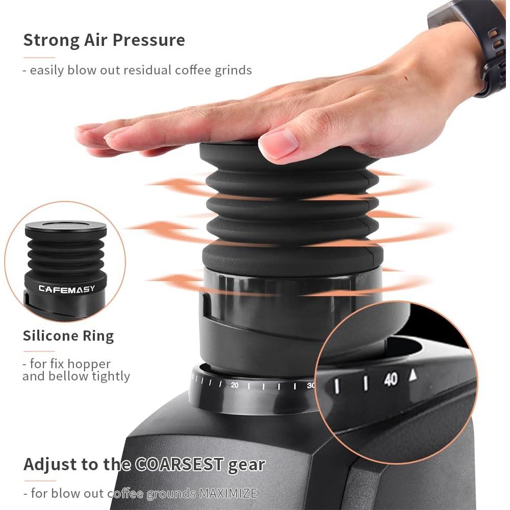 Tolva de Dosis Única CAFEMASY con Campana de Silicona 110g