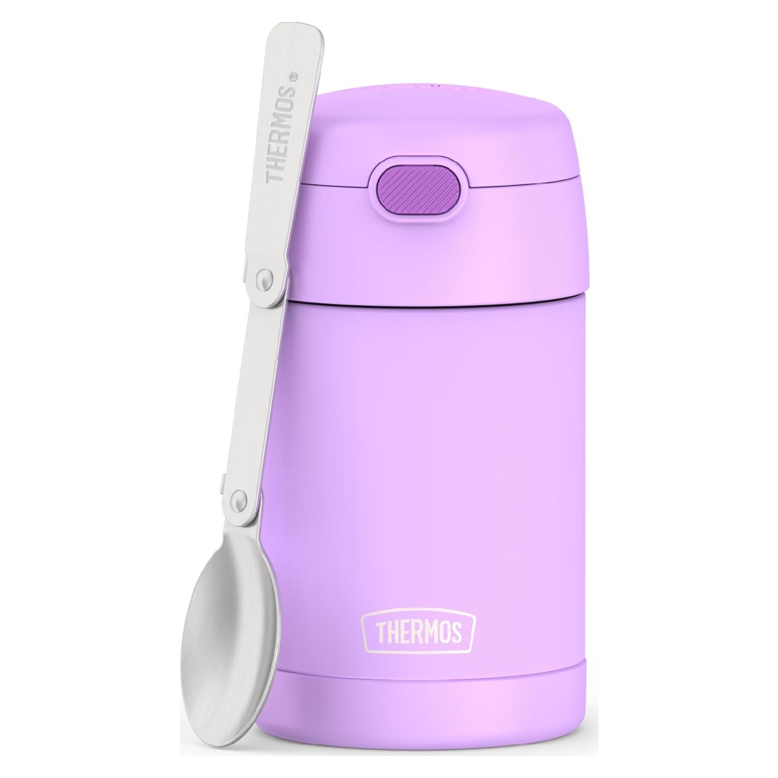 Tarro de Comida Aislado THERMOS FUNtainer 0.47L Púrpura Neón