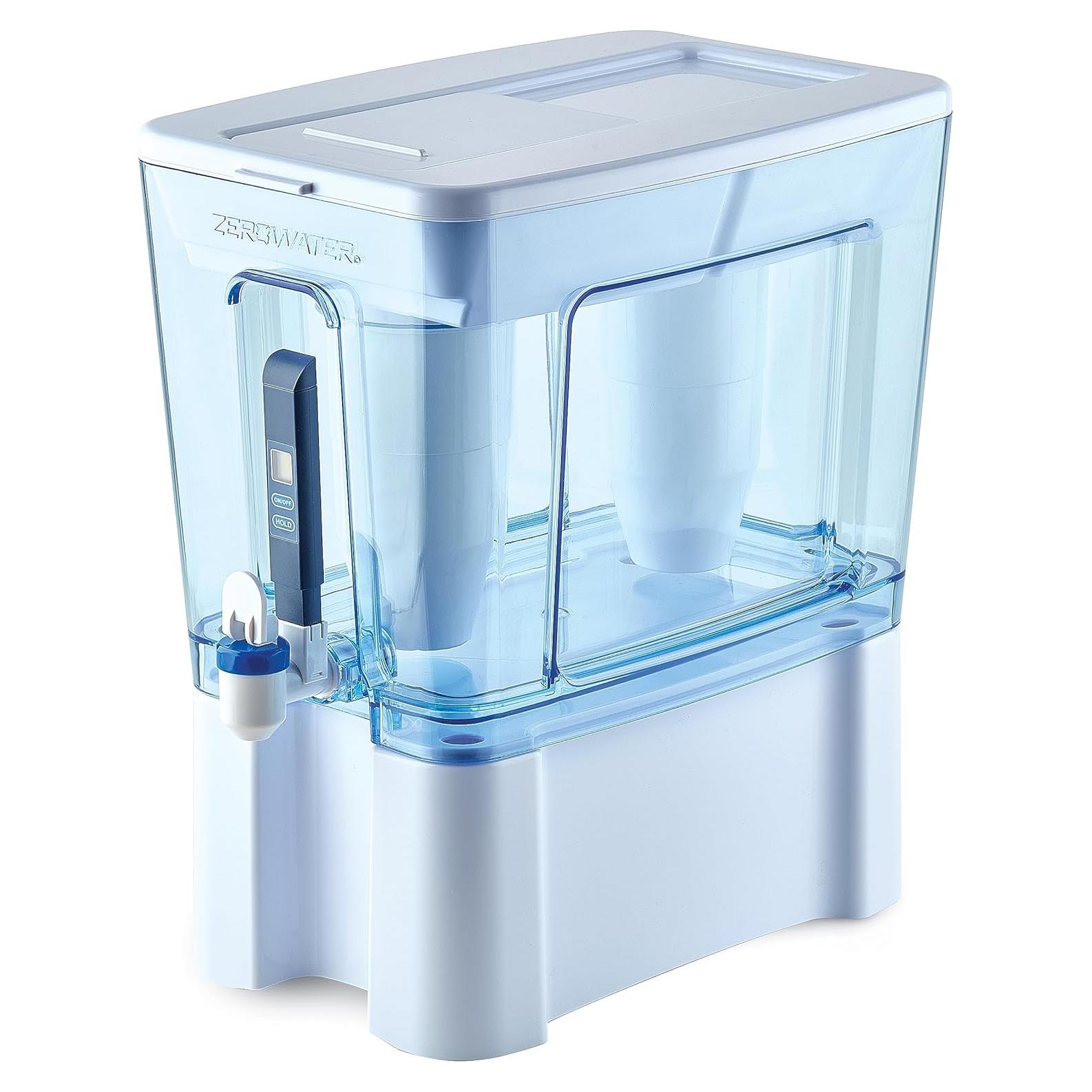Dispensador de agua ZeroWater 52 tazas con filtro 5 etapas