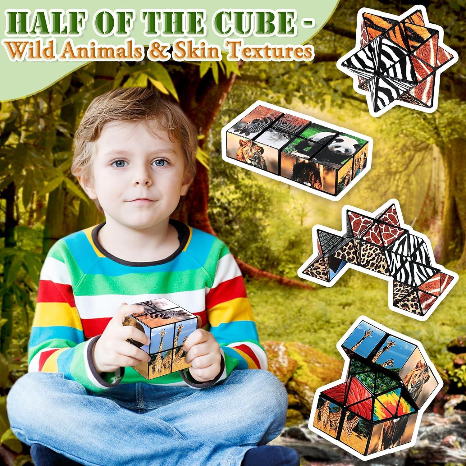 Cubo Mágico Antiestrés Star Cube 2 en 1 para Niños