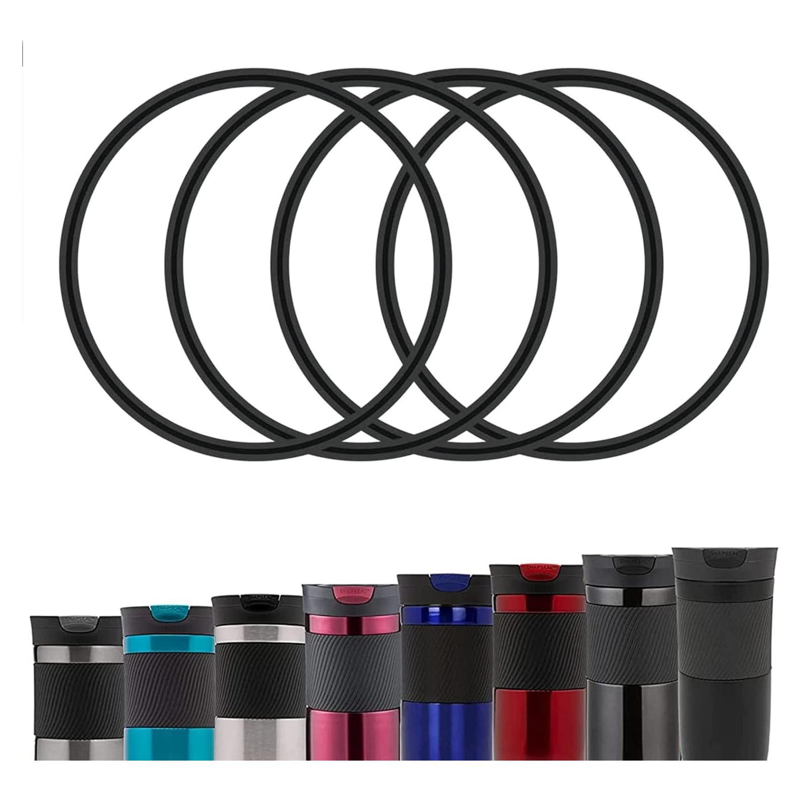 Juntas de Reemplazo BOSORIO para Vaso Contigo Snapseal 4 Unidades