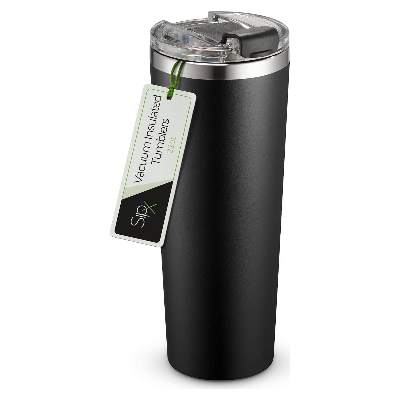 Vaso Aislado SIPX 22oz Negro - Acero Inoxidable Reutilizable