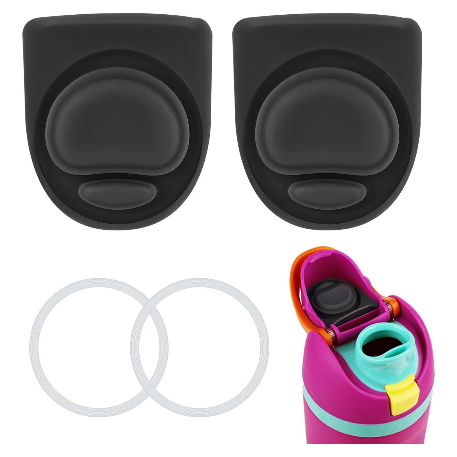 4 Piezas Anillos y Tapones de Silicona PEUTIER para Owala