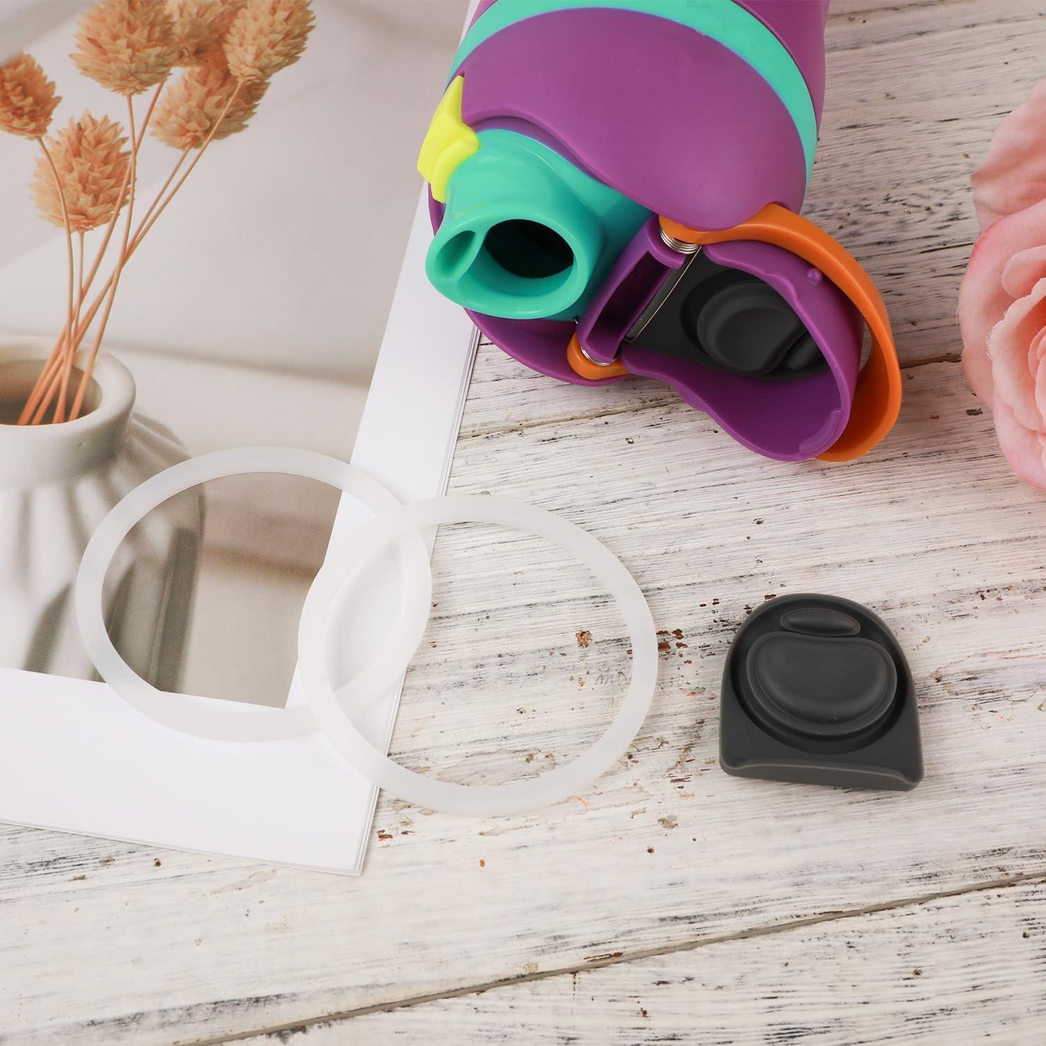 4 Piezas Anillos y Tapones de Silicona PEUTIER para Owala