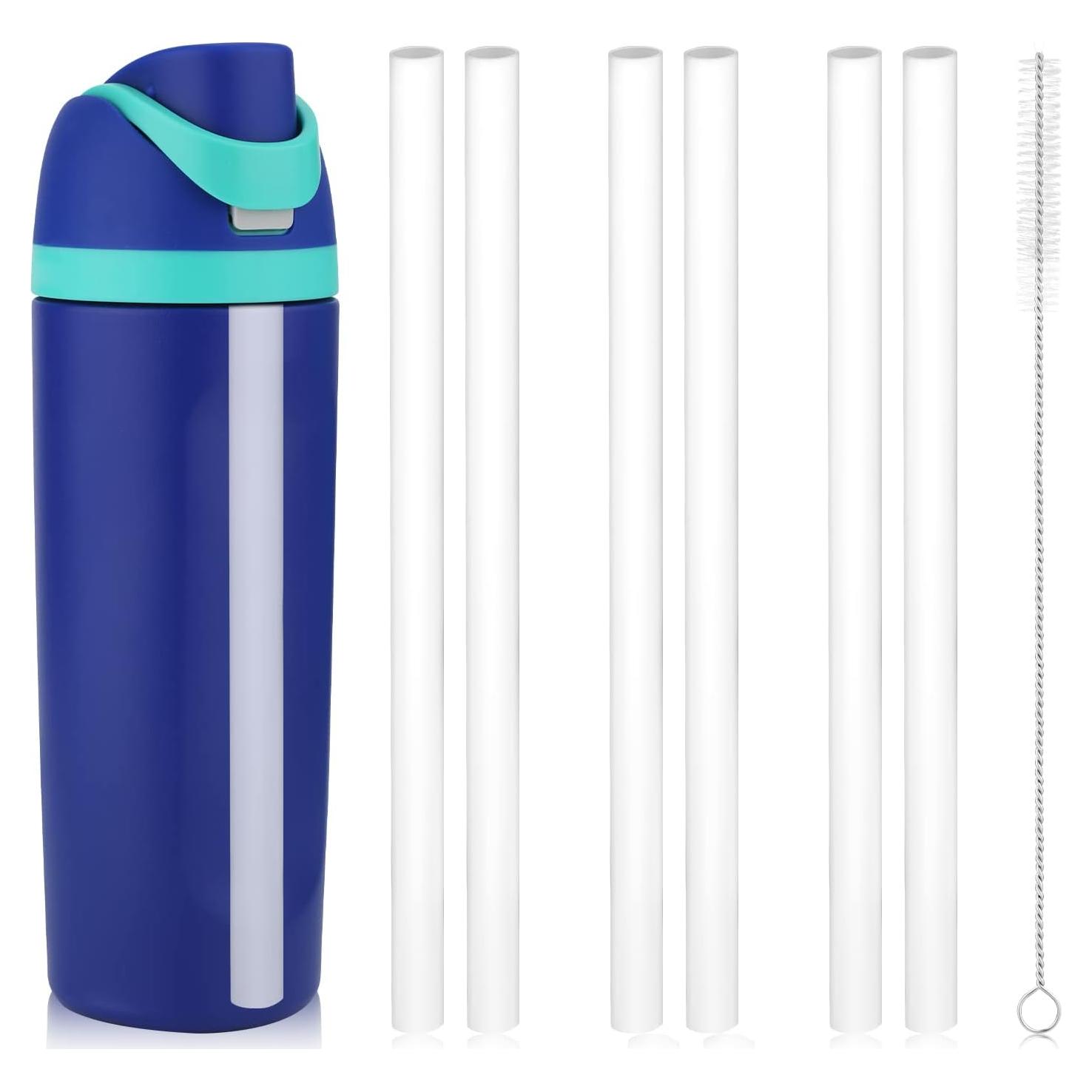 Pajitas Reutilizables Owala FreeSip 19 oz - 6 Piezas + Cepillo