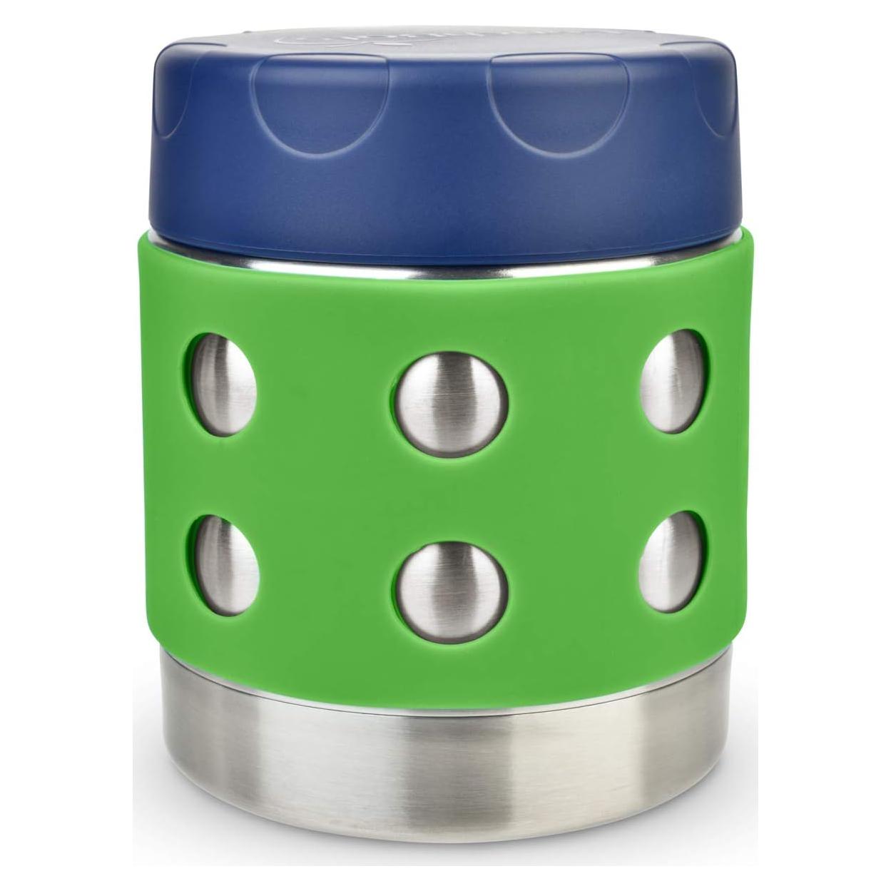 Tarro Térmico LunchBots 240 ml Acero Inoxidable Azul Verde
