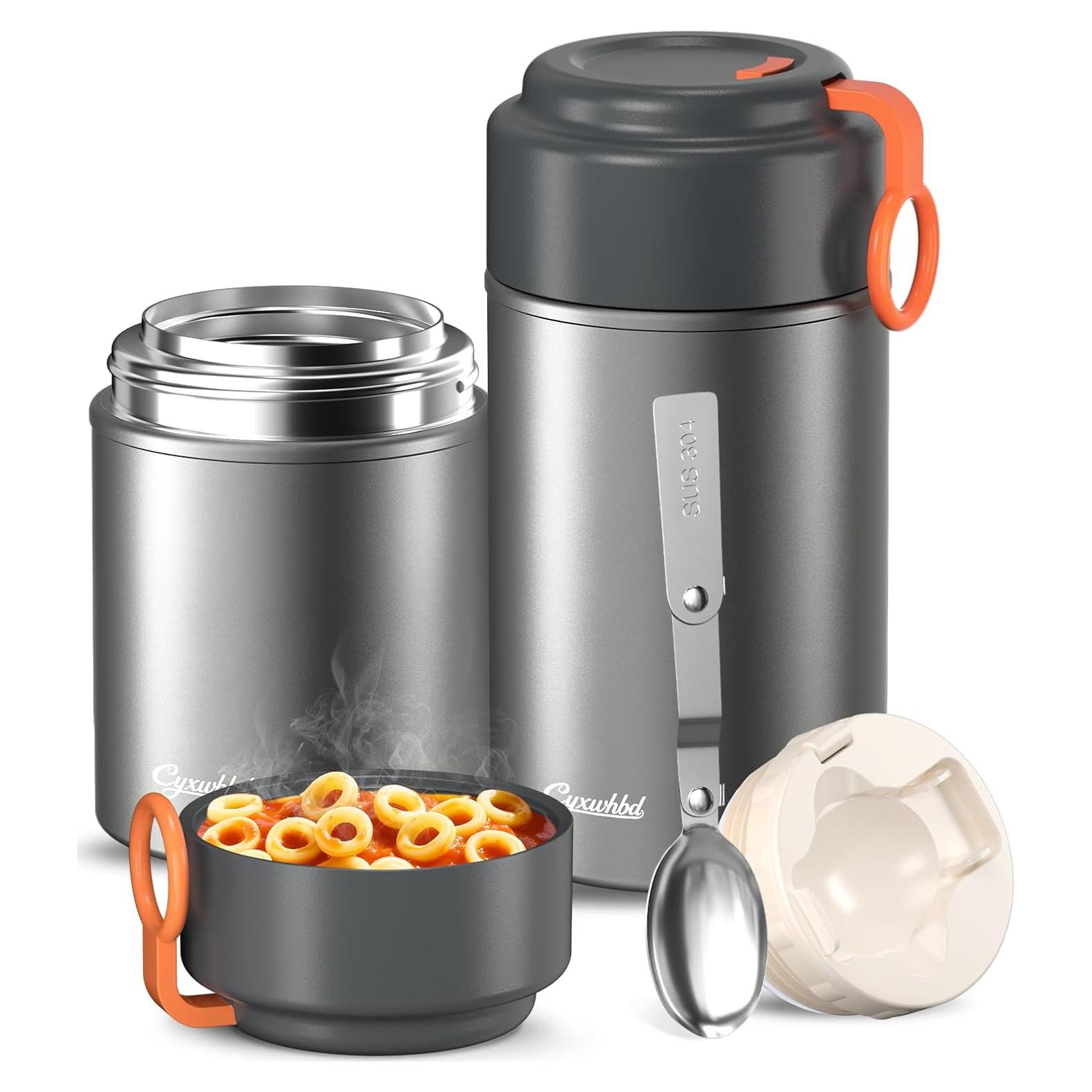 Paquete de 2 Termos Aislados Cyxwhbd 0.85L y 1.27L - 10H Caliente