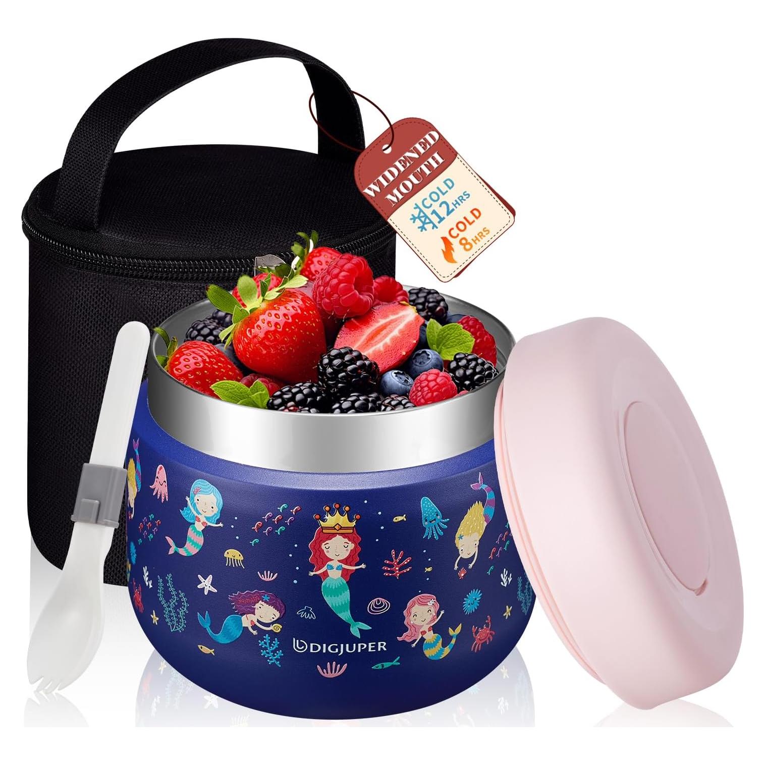 Termo Aislado para Comida 9oz DIGJUPER Sirena con Bolsa