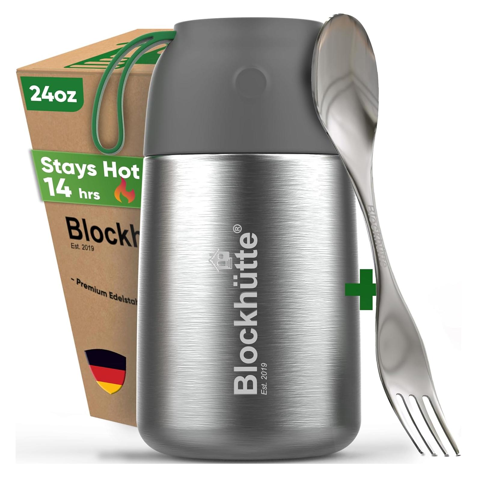 Termo de Comida Blockhütte 730 ml Acero Inoxidable 14h Caliente