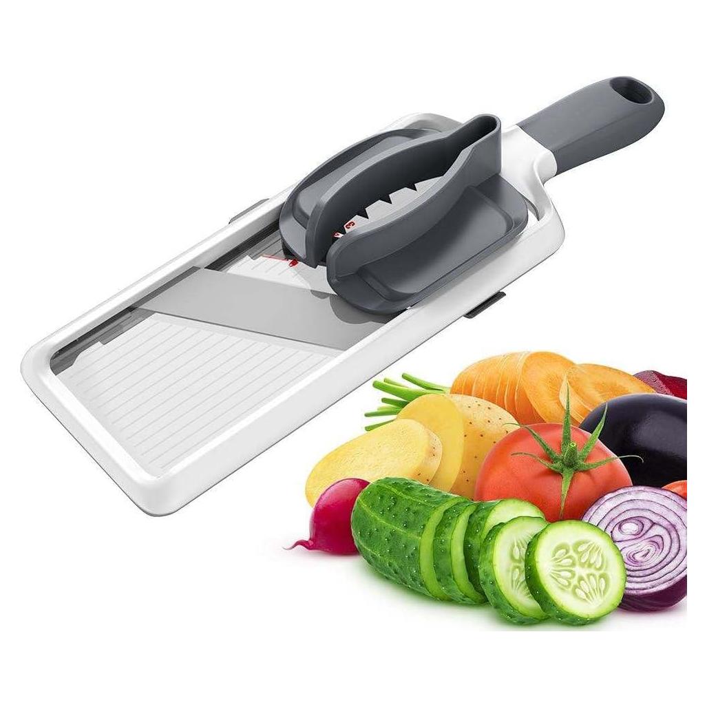 Cortador de Mandolina Genérico Ajustable Acero Inoxidable 3 Grosor