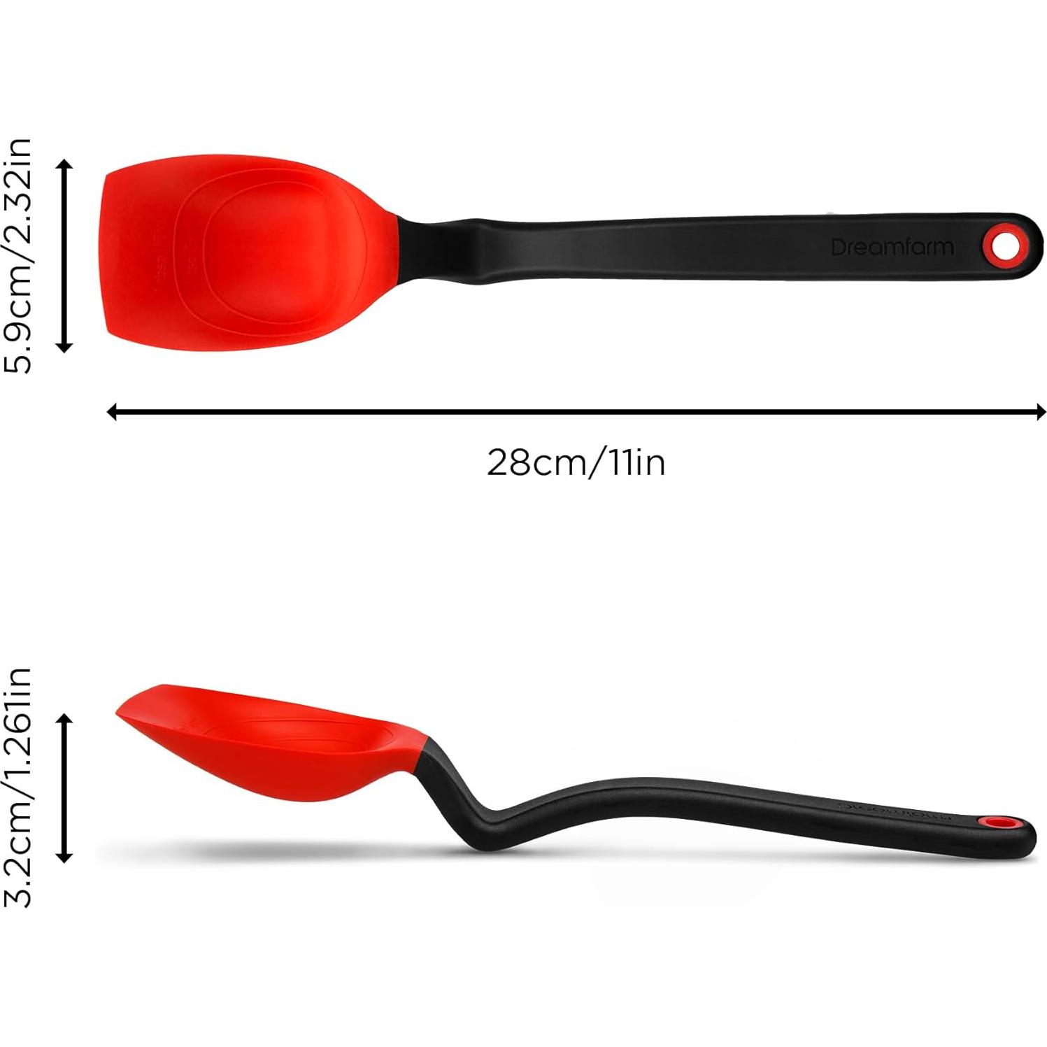 Cuchara de Silicona Antiadherente Dreamfarm Supoon 28cm