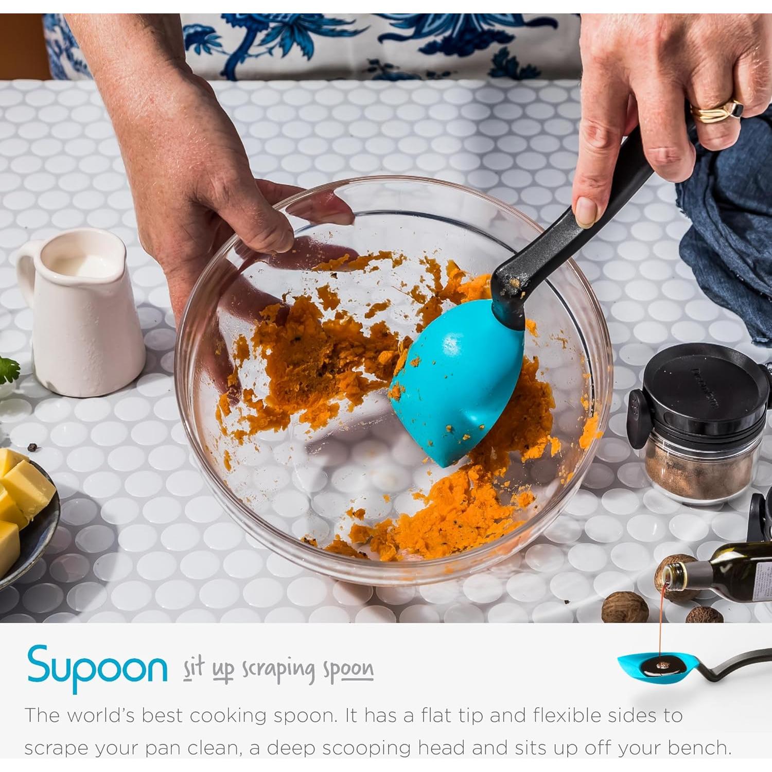 Juego de Utensilios de Cocina Dreamfarm - 6 Piezas Silicona y Nylon