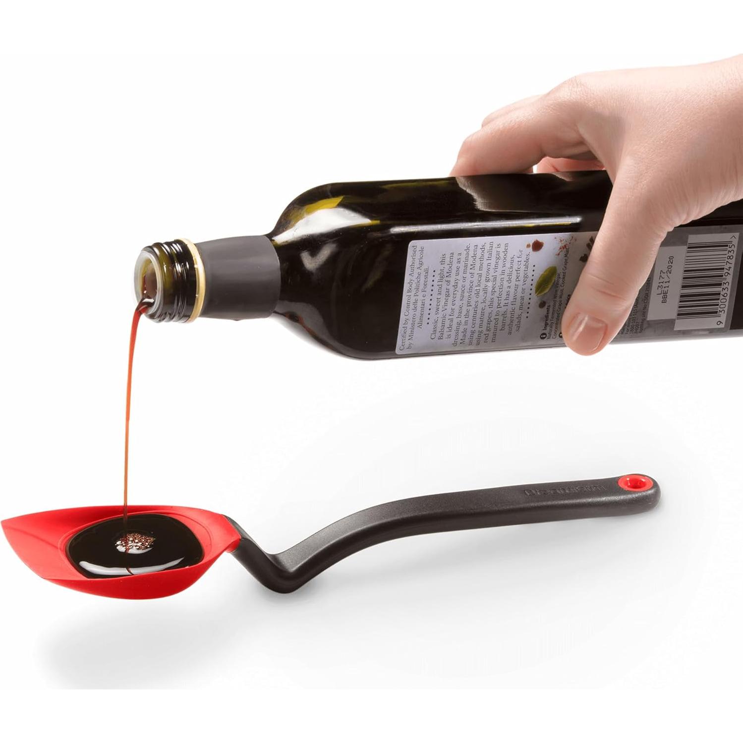 Set de Utensilios de Cocina Dreamfarm - 5 Piezas Nylon/Silicona Rojo