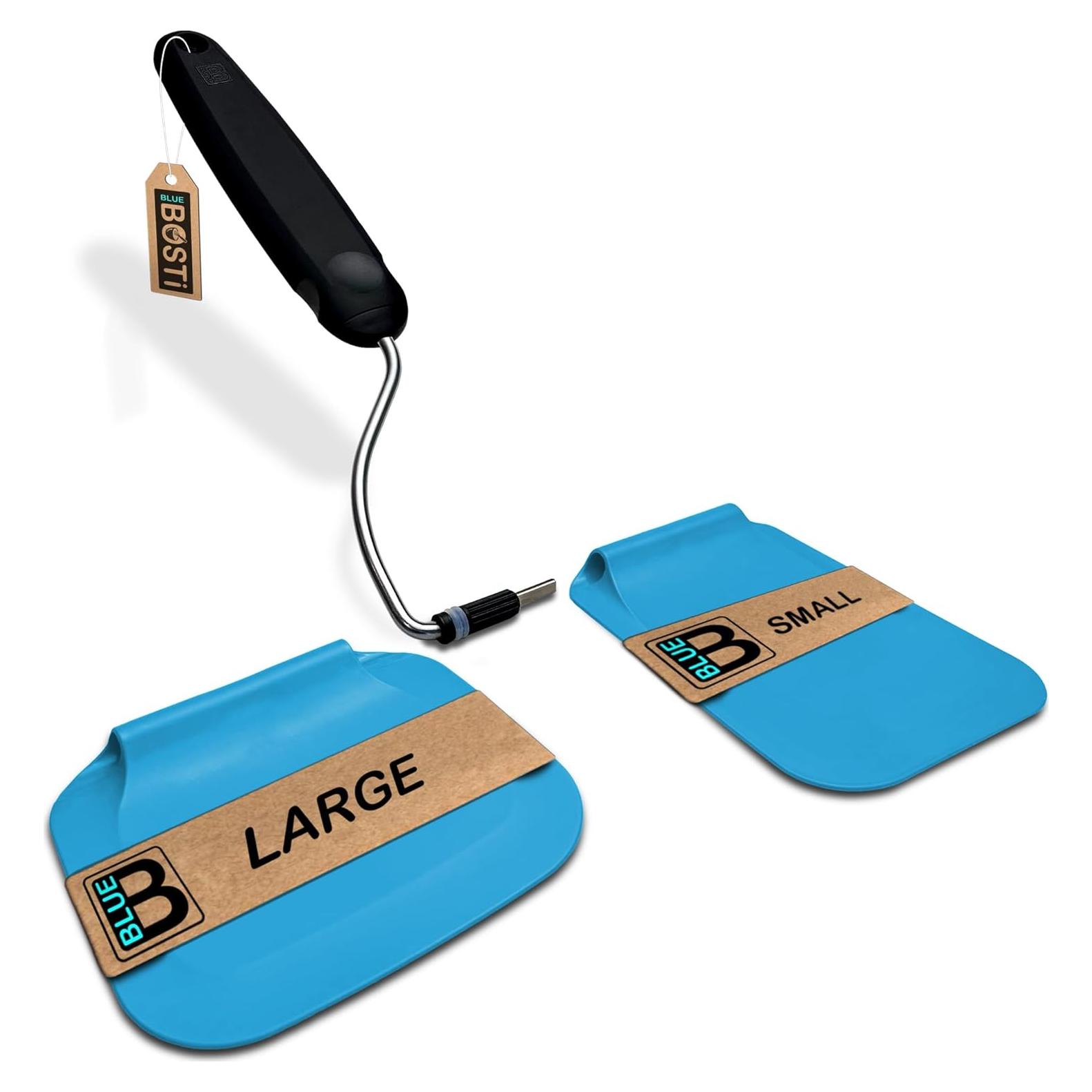 Espátula Giratoria Ajustable Blue Bosti - Resistente al Calor