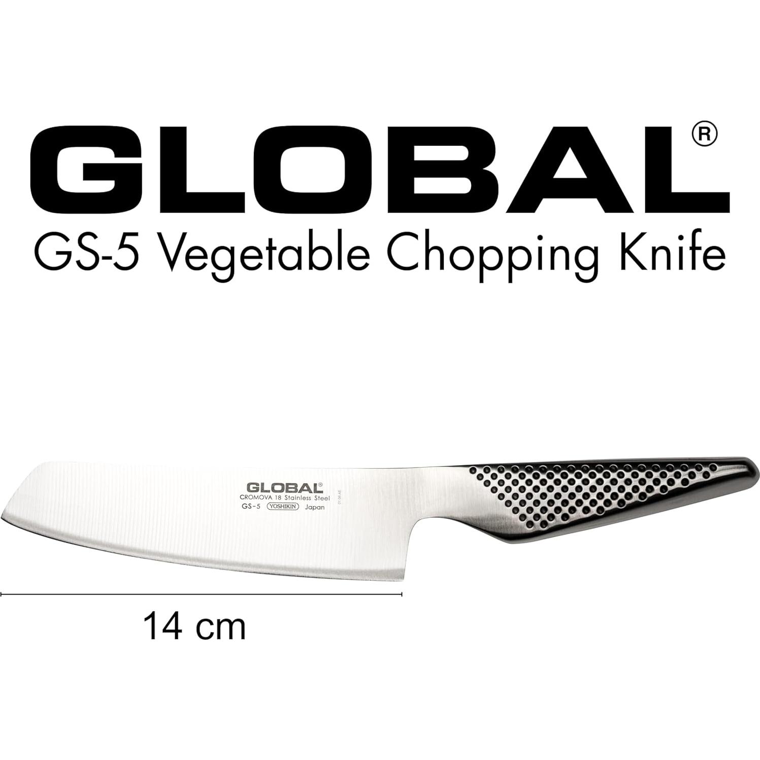 Cuchillo de Verduras Global GS-5 13.97 cm Acero Inoxidable