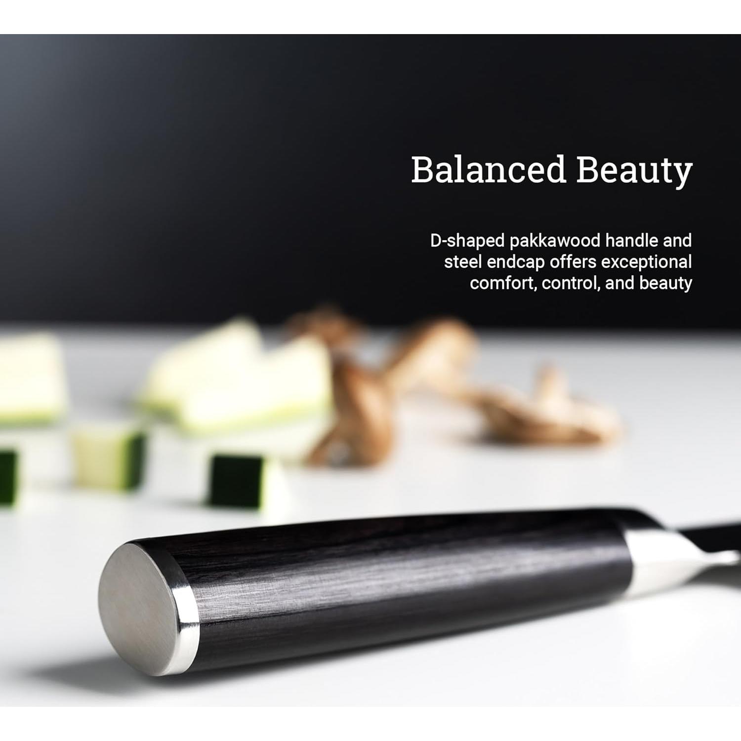 Cuchillo de Pan Shun Classic 22.86 cm Serrado Pakkawood