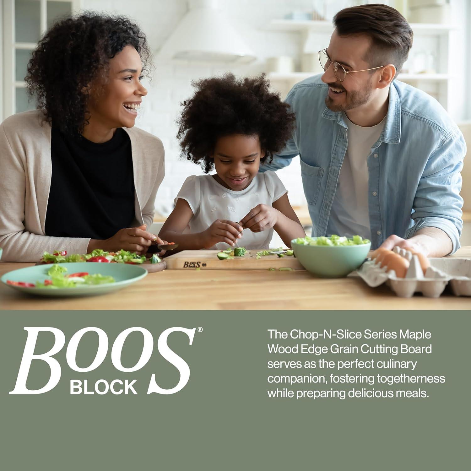 Tabla de Cortar de Madera John Boos 40.6x25.4cm Reversible