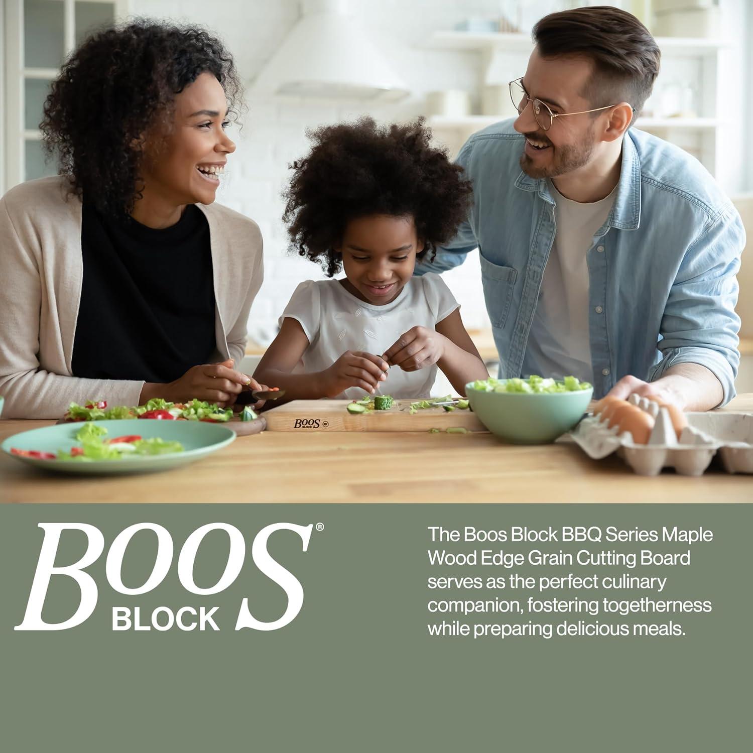 Tabla de Cortar de Madera de Arce John Boos 45.72x30.48 cm Reversible