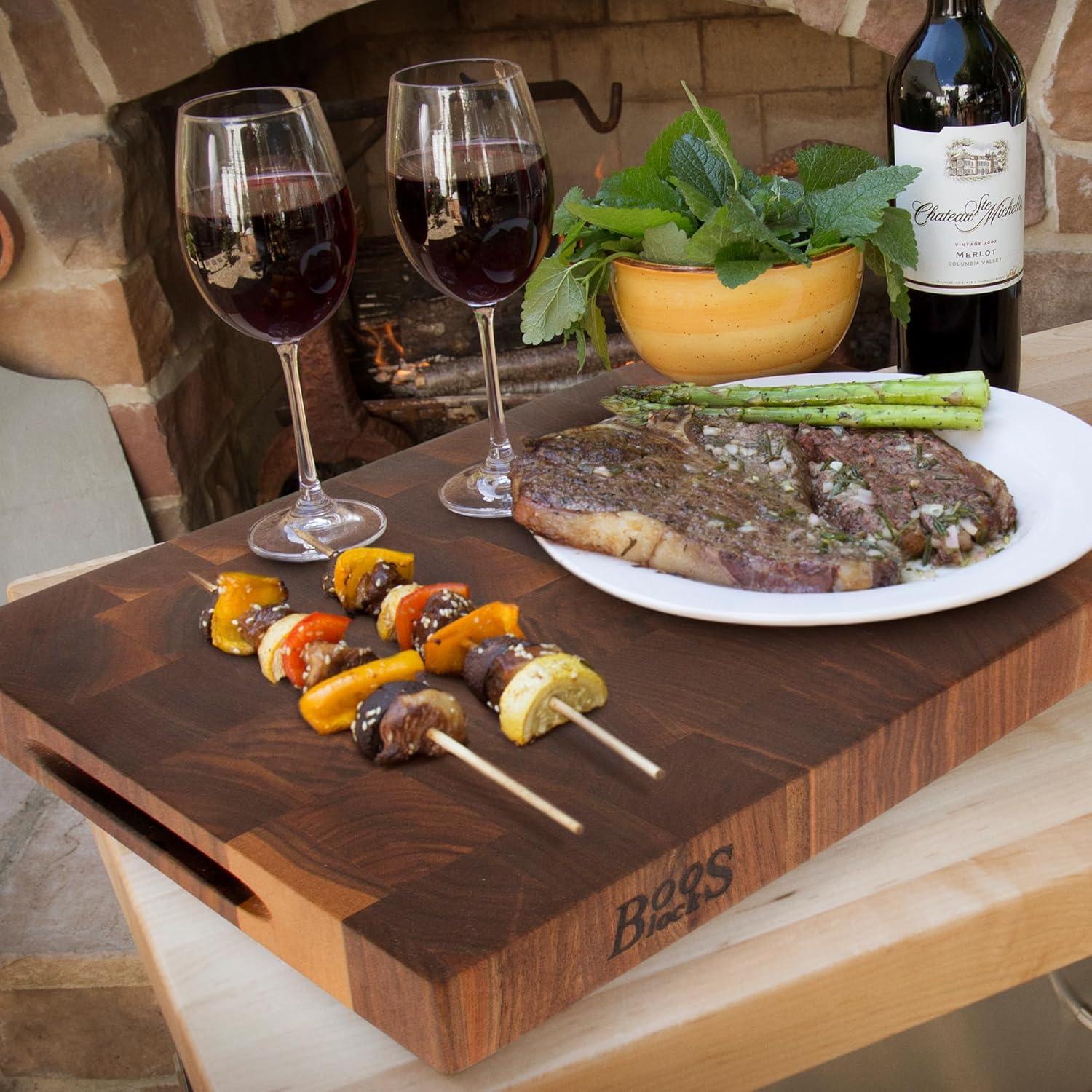 Tabla de Cortar de Madera John Boos CCB 45.72x30.48 cm Reversible