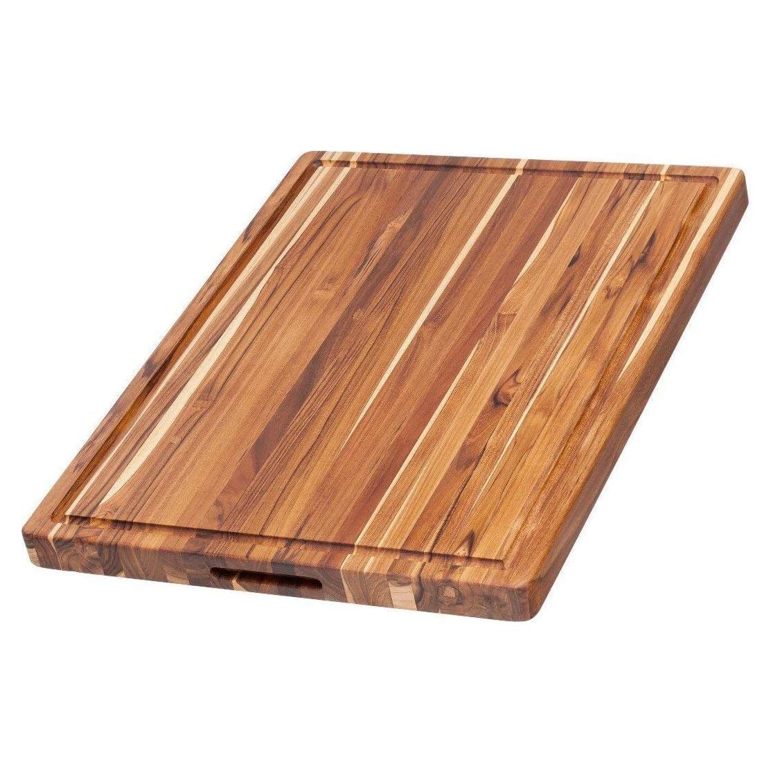 Tabla de Cortar Teakhaus Grande con Canal para Jugo - Madera de Teca