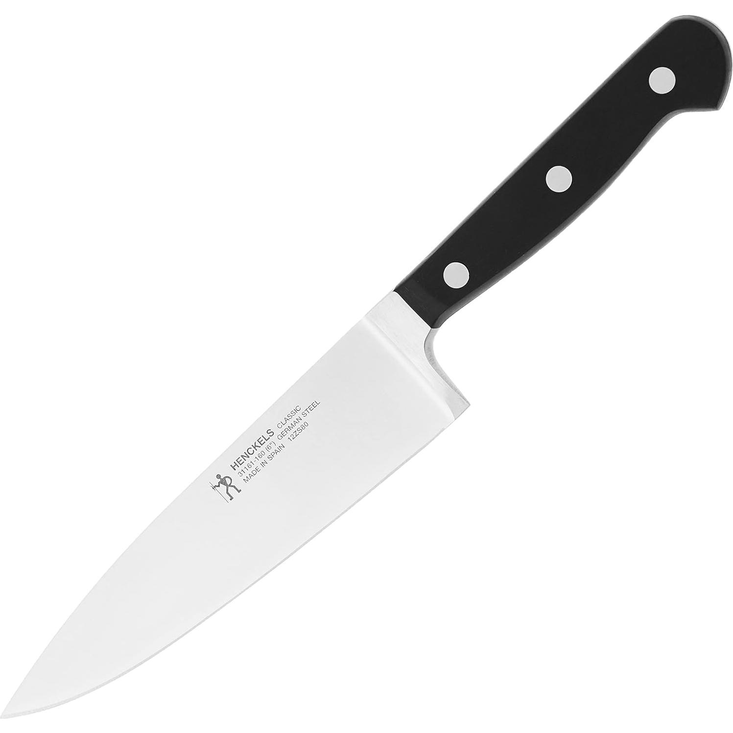 Cuchillo de Chef HENCKELS 15.24 cm Acero Inoxidable Forjado