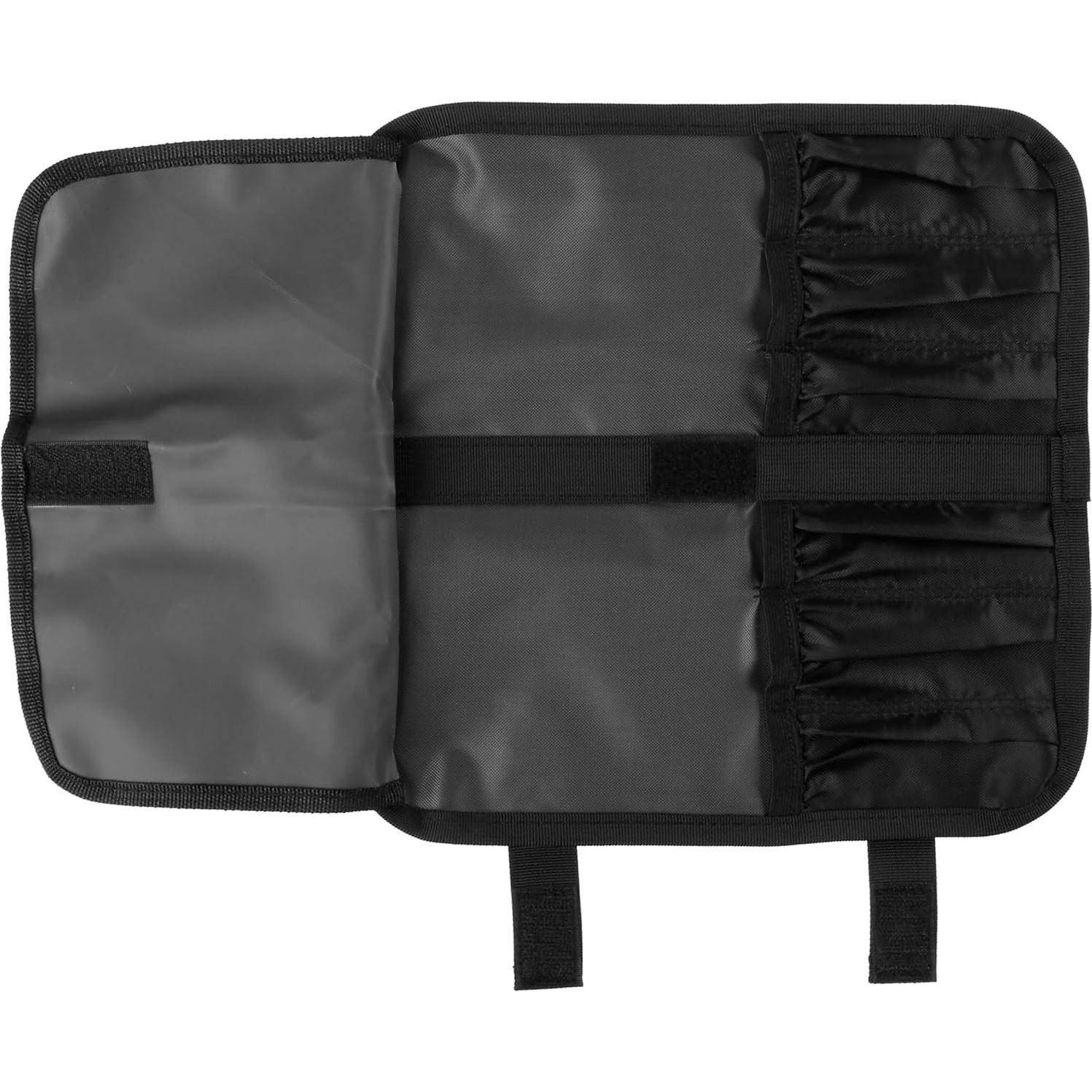Rollo de Herramientas de Plating Mercer Culinary Negro 22.86x15.24cm