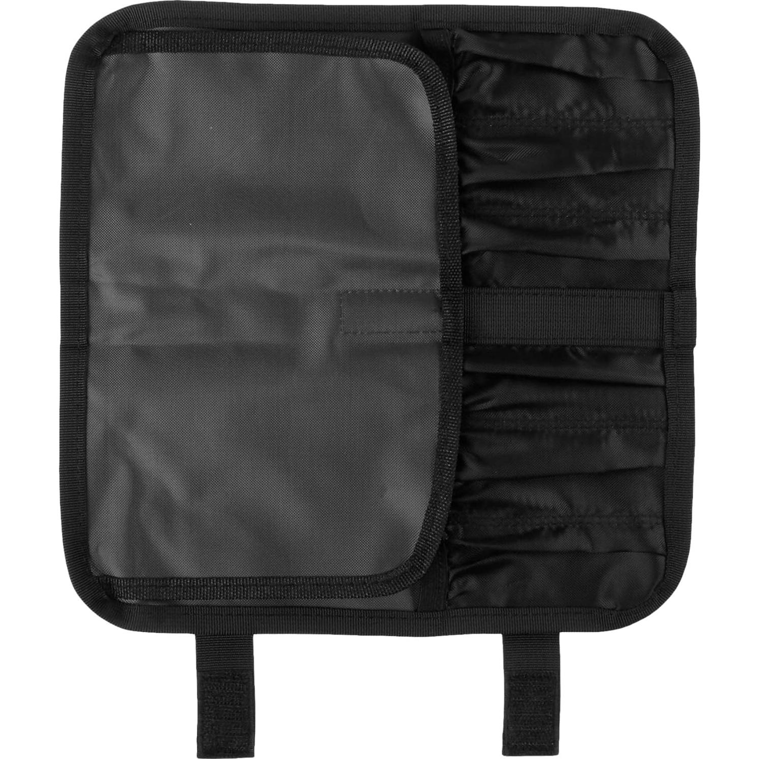 Rollo de Herramientas de Plating Mercer Culinary Negro 22.86x15.24cm