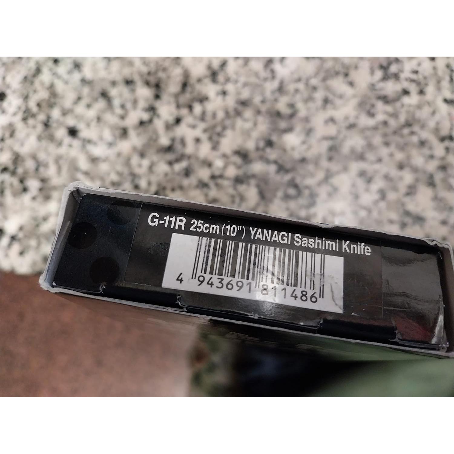 Cuchillo Sashimi Yanagi Global G-11R 25.4 cm Acero Inoxidable