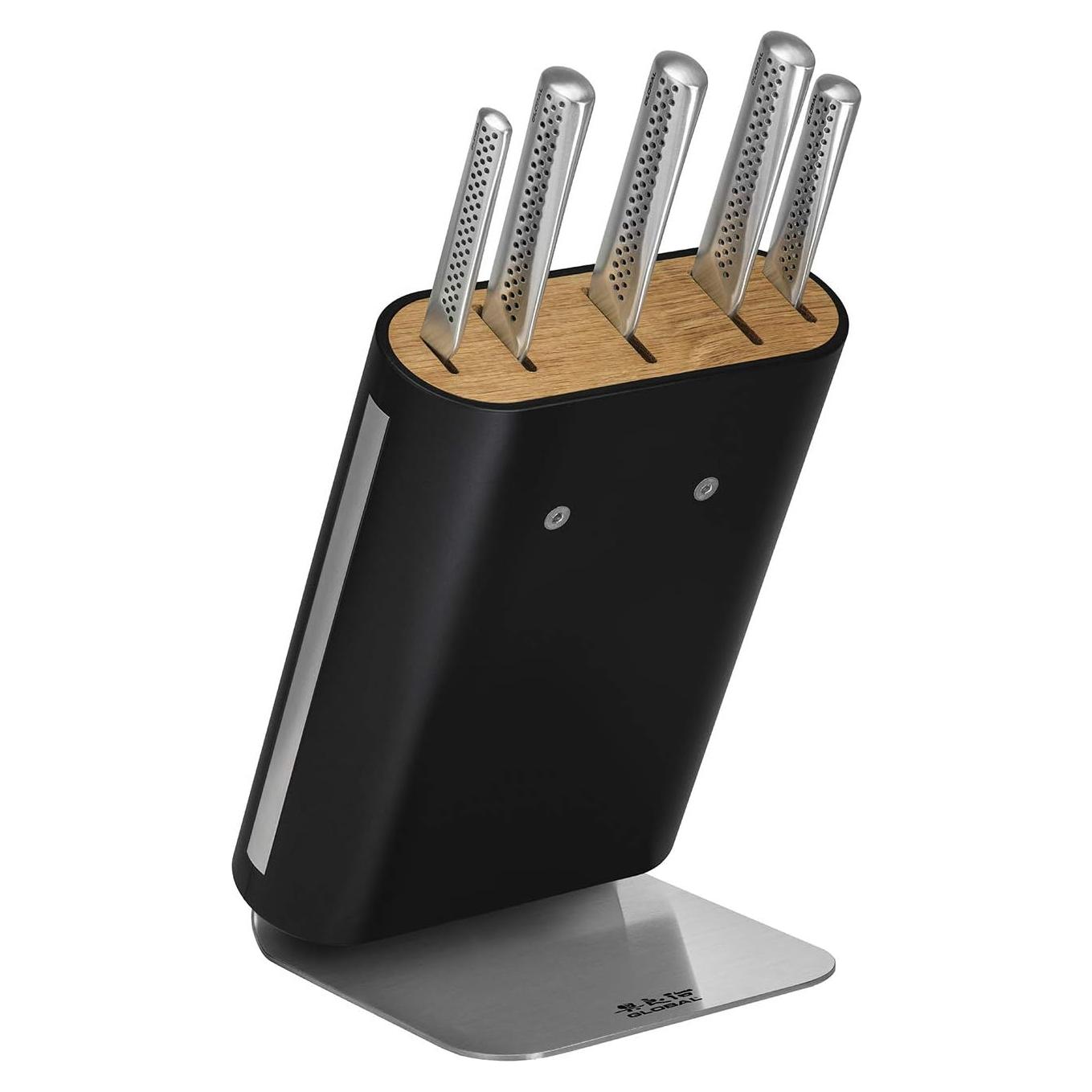 Conjunto de Cuchillos Global Ukon 6 Piezas Acero Japonés