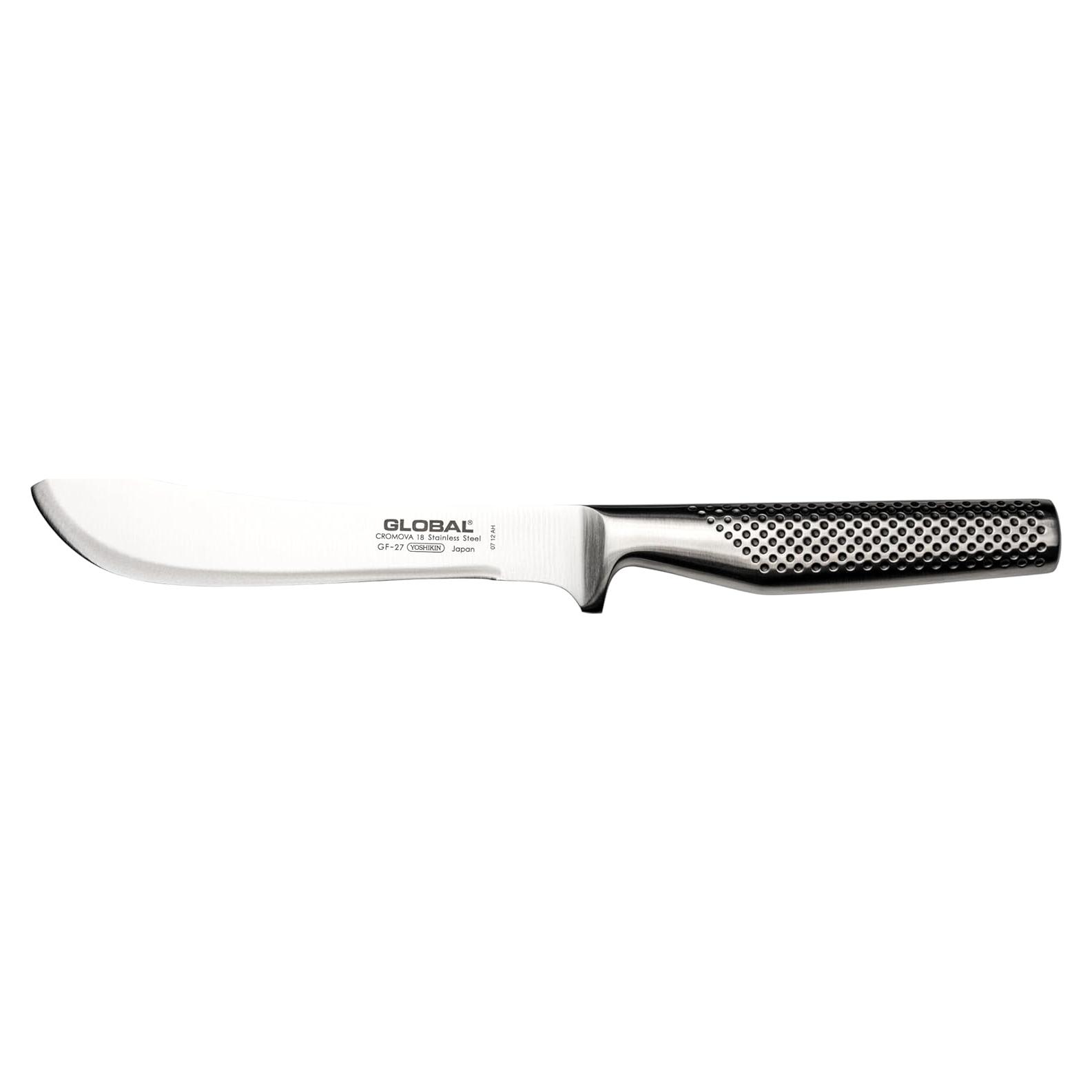 Cuchillo de Carnicero Global GF-27 - Acero Inoxidable 17.78 cm