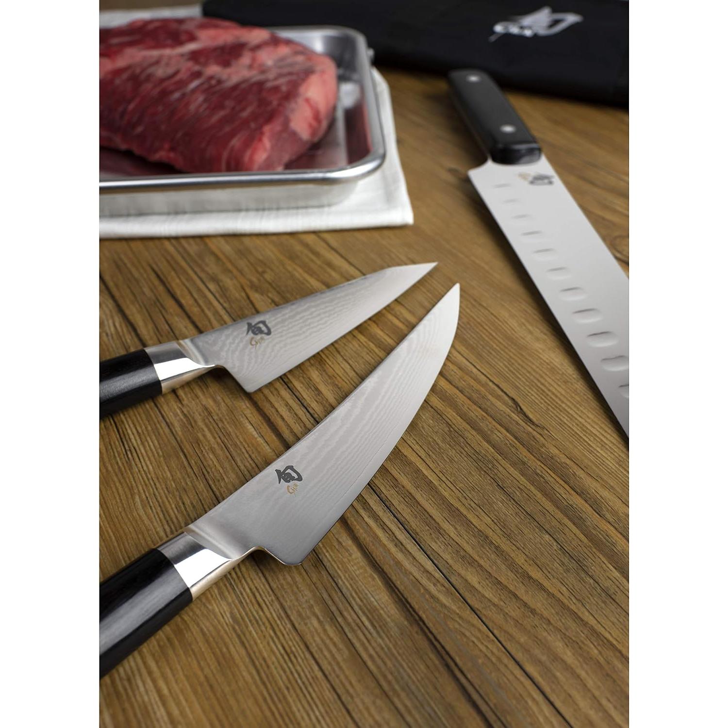 Conjunto de BBQ Shun Classic 4 Piezas - Cuchillos Japoneses