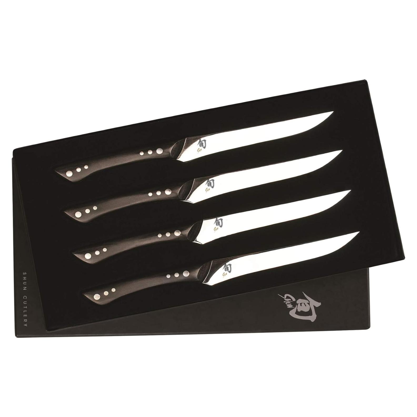 Conjunto de Cuchillos para Carne Shun Shima 4 Piezas 12.7 cm