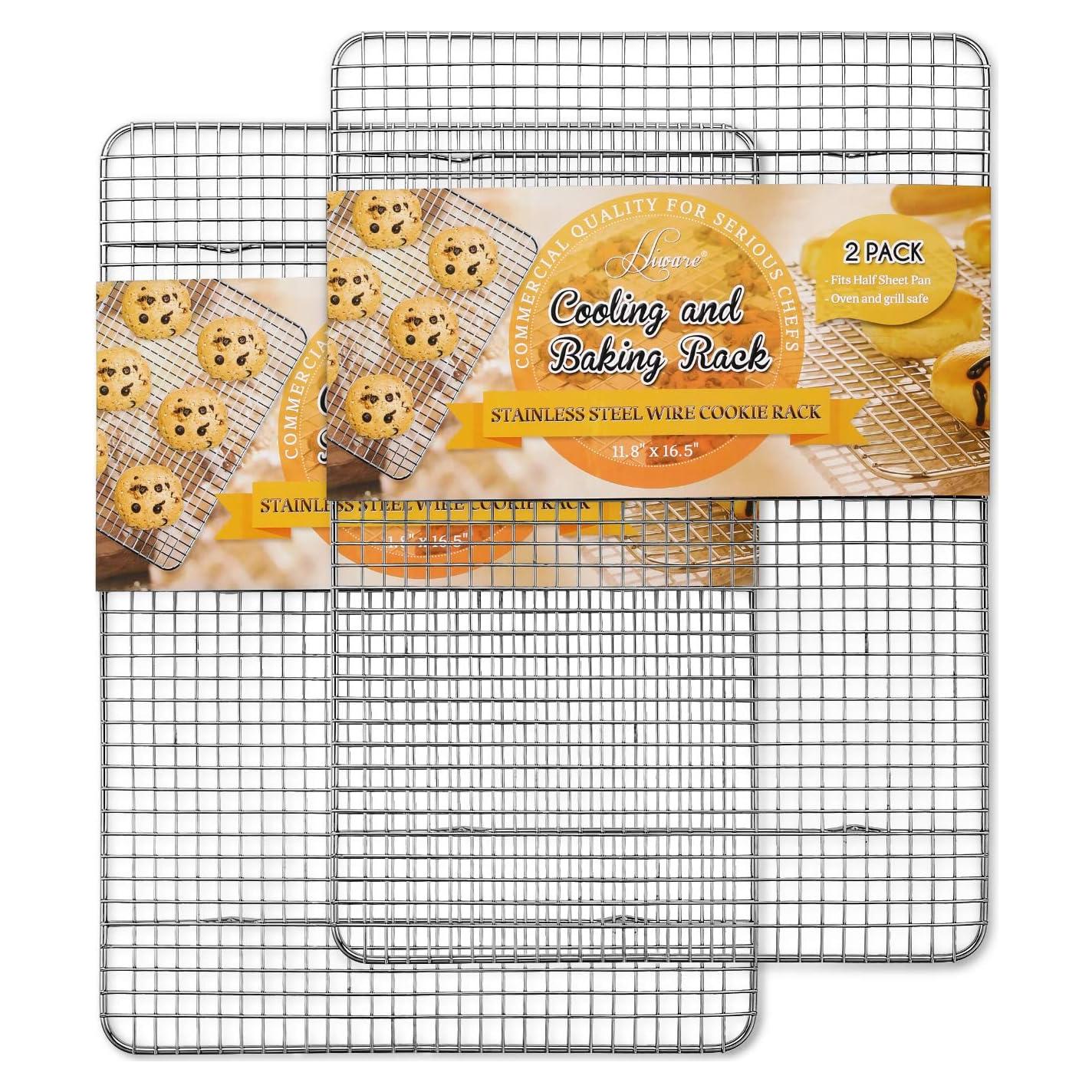 Rejilla de Enfriamiento Hiware Acero Inoxidable 30x42 cm