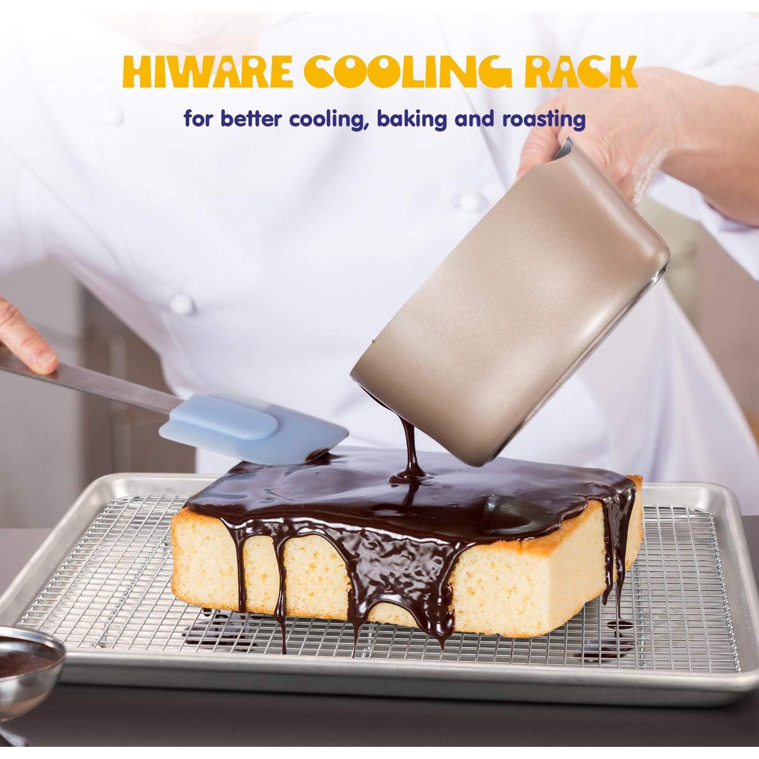 Rejilla de Enfriamiento Hiware Acero Inoxidable 30x42 cm