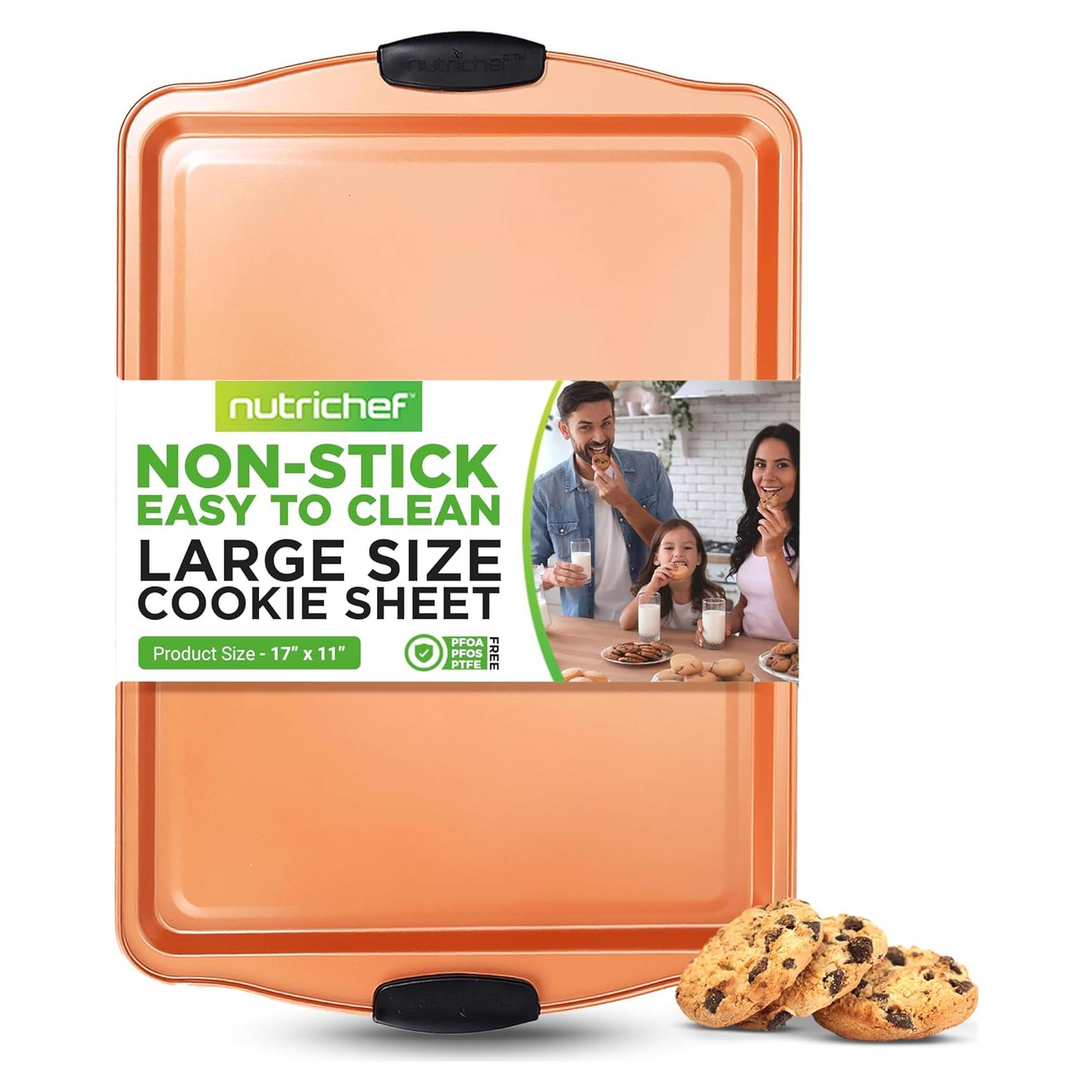 Bandeja para Galletas Grande NutriChef 54.6x39.4cm Antiadherente