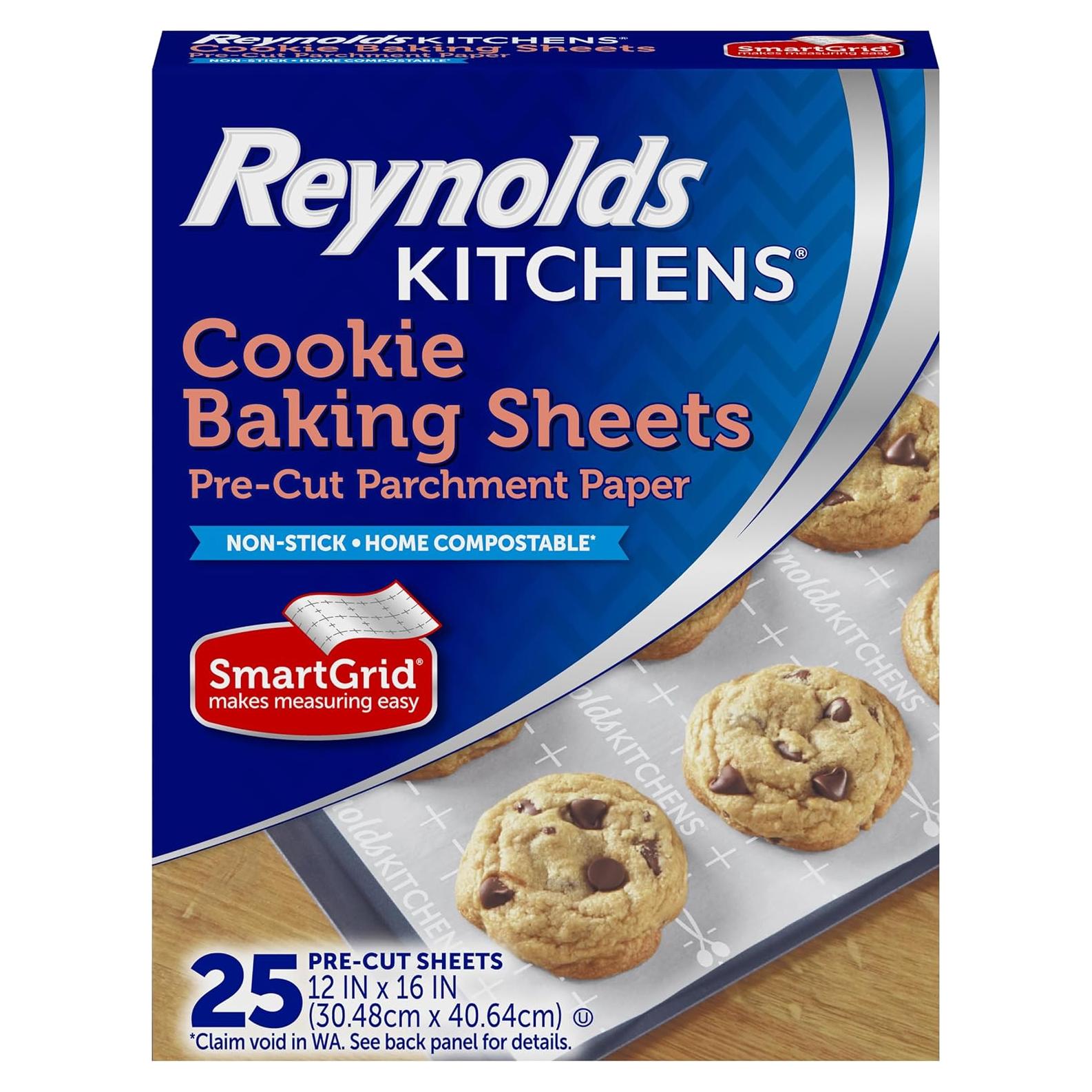 Hojas para Hornear Galletas Reynolds Kitchens 100 Unidades