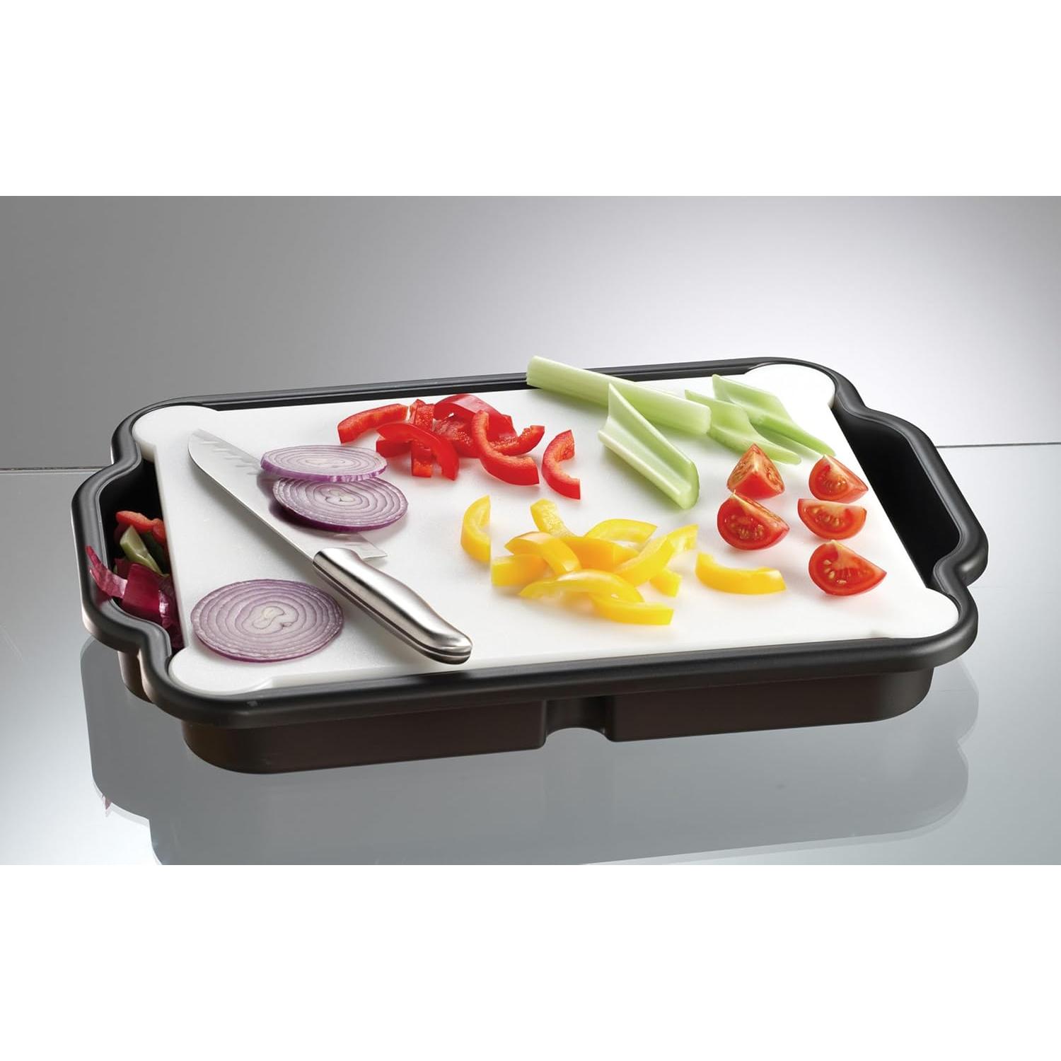 Tabla de Cortar con Bandeja Prodyne BB-16 46.4x33.7cm