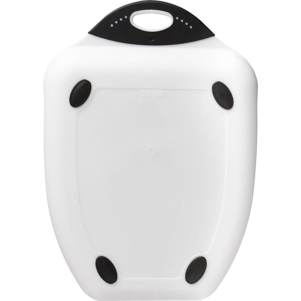 Tabla de Cortar Dexas Chop and Scoop 33x24 cm Blanca