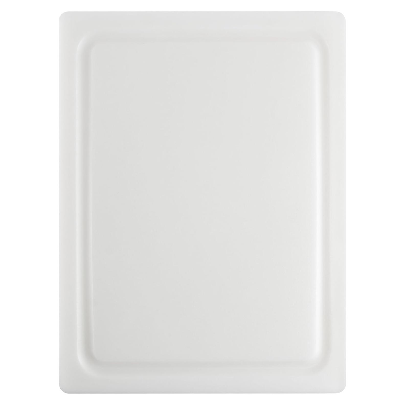 Tabla de Cortar Dexas 30.5x40.6cm con Pozo para Jugo Blanca