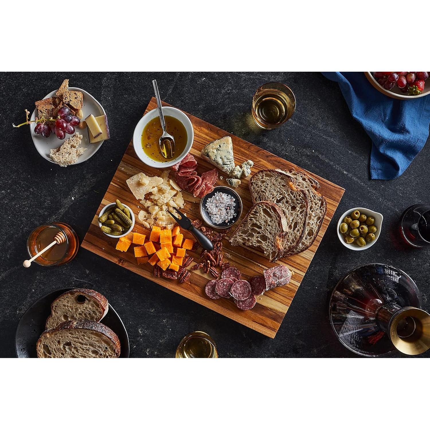 Tabla de Cortar de Madera de Teca Sonder Los Ángeles 45.7x35.6 cm