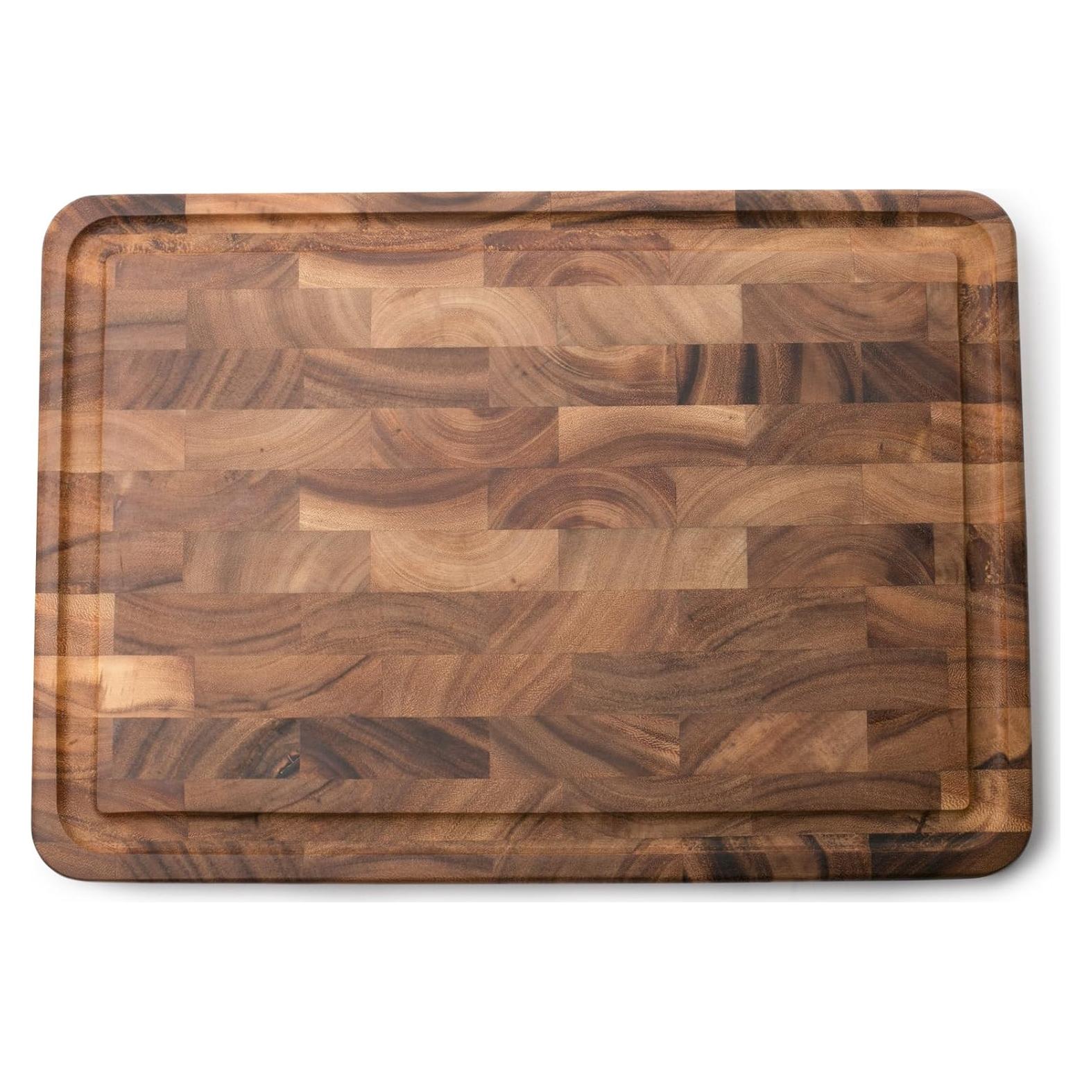 Tabla de Cortar de Madera de Acacia Ironwood Gourmet 50.8x35.6cm