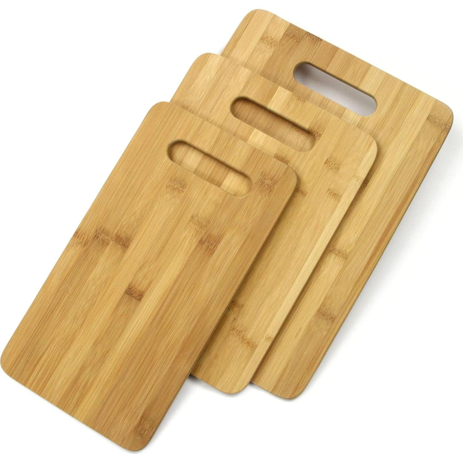 Tabla de Cortar de Bambú Chef Craft 19 x 36 cm Natural