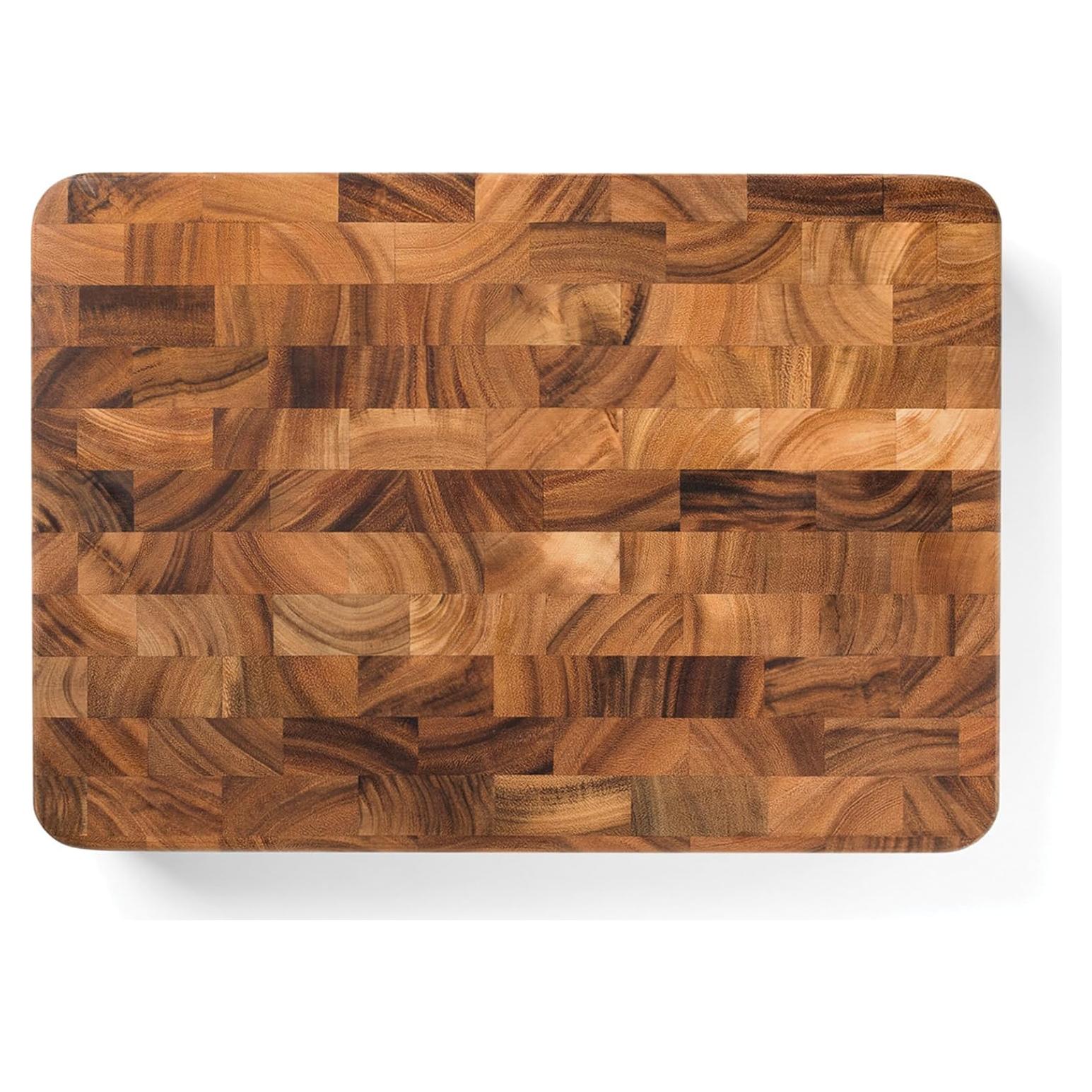 Tabla de Cortar de Madera de Acacia Ironwood Gourmet 50.8x35.6 cm