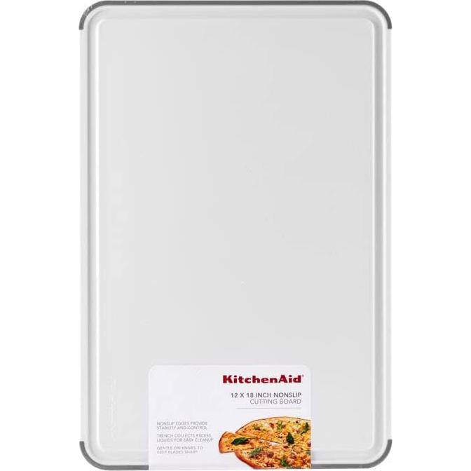 Tabla de Cortar Plástica KitchenAid 45.72x30.48 cm Antideslizante
