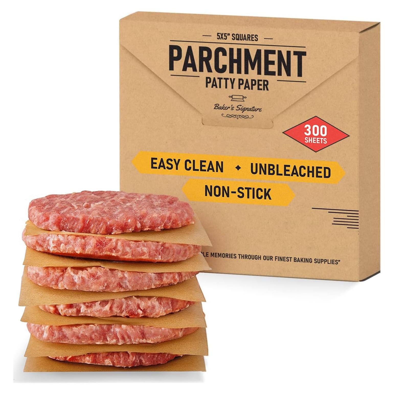 Hojas de Papel Pergamino 12.7x12.7cm Baker's Signature - 300 Pcs