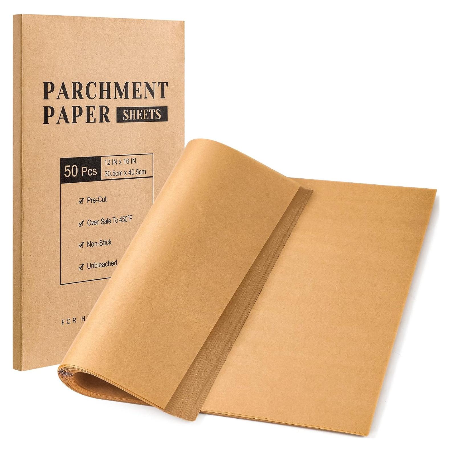 Papel Pergamino Sin Blanquear VITEVER 30.48x40.64 cm - 50 Hojas