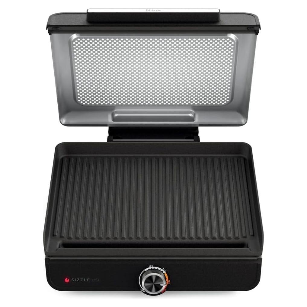 Parrilla Interior Ninja Sizzle GR100 Sin Humo 260°C 14"