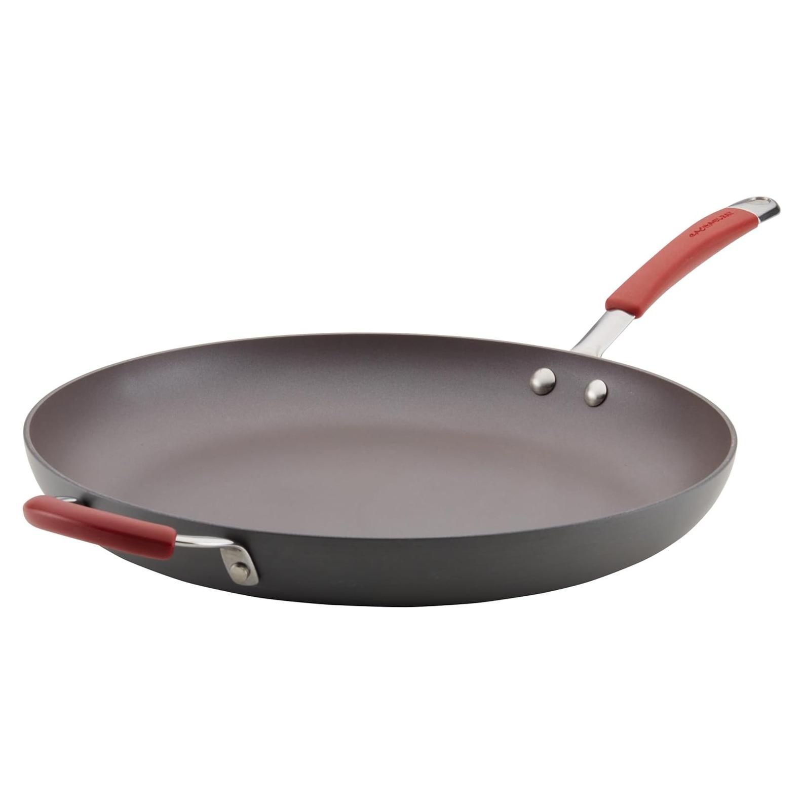 Sartén Antiadherente Rachael Ray Cucina 35.56 cm con Asa Auxiliar