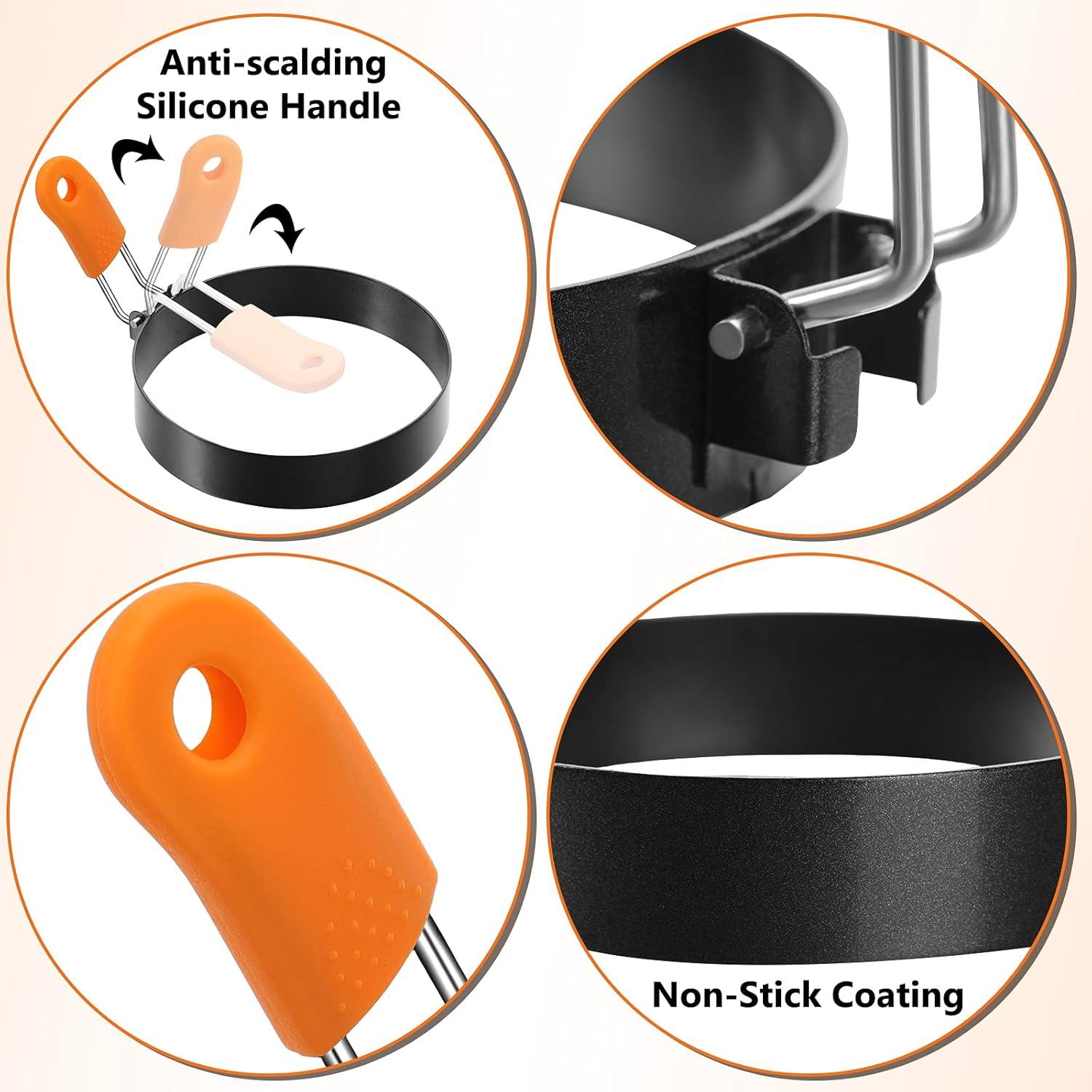 Conjunto de 6 Moldes para Huevos Patelai - Acero Inoxidable 10-20 cm